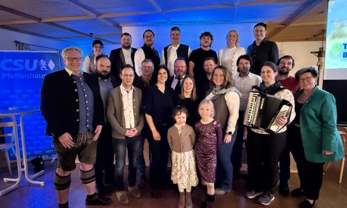 Zünftiger Wirtshausabend der CSU-Kandidaten mit Mare und Miche